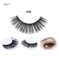 10-12mm 50 пар Buenas 3d накладные ресницы 3D накладные ресницы натуральные ресницы своими руками накладные самоклеющиеся клей для ресниц многоразовые ресницы - Длина: 10-12mm