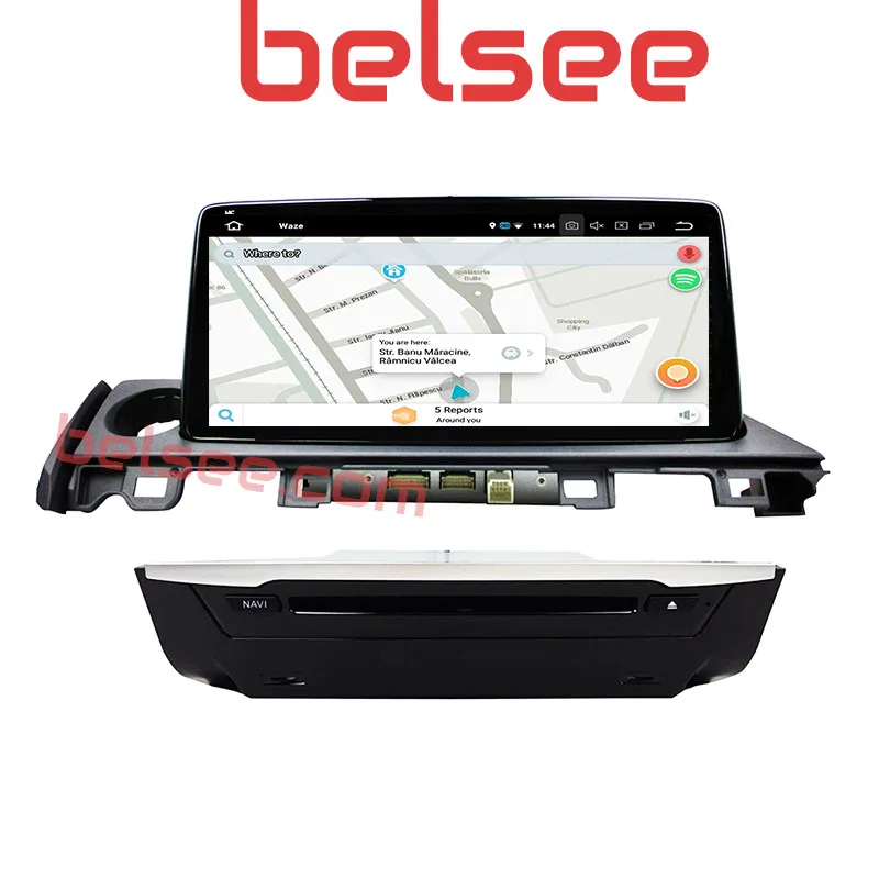 Belsee для Mazda 6 2013- 10,2" ips экран Android 8 Восьмиядерный 4 Гб Радио Стерео gps головное устройство навигация Авторадио плеер BT