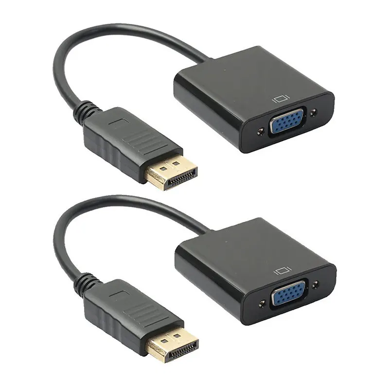Effelon DP TO VGA кабель 1080 P Позолоченные Стандартный Дисплей порт конвертер адаптер
