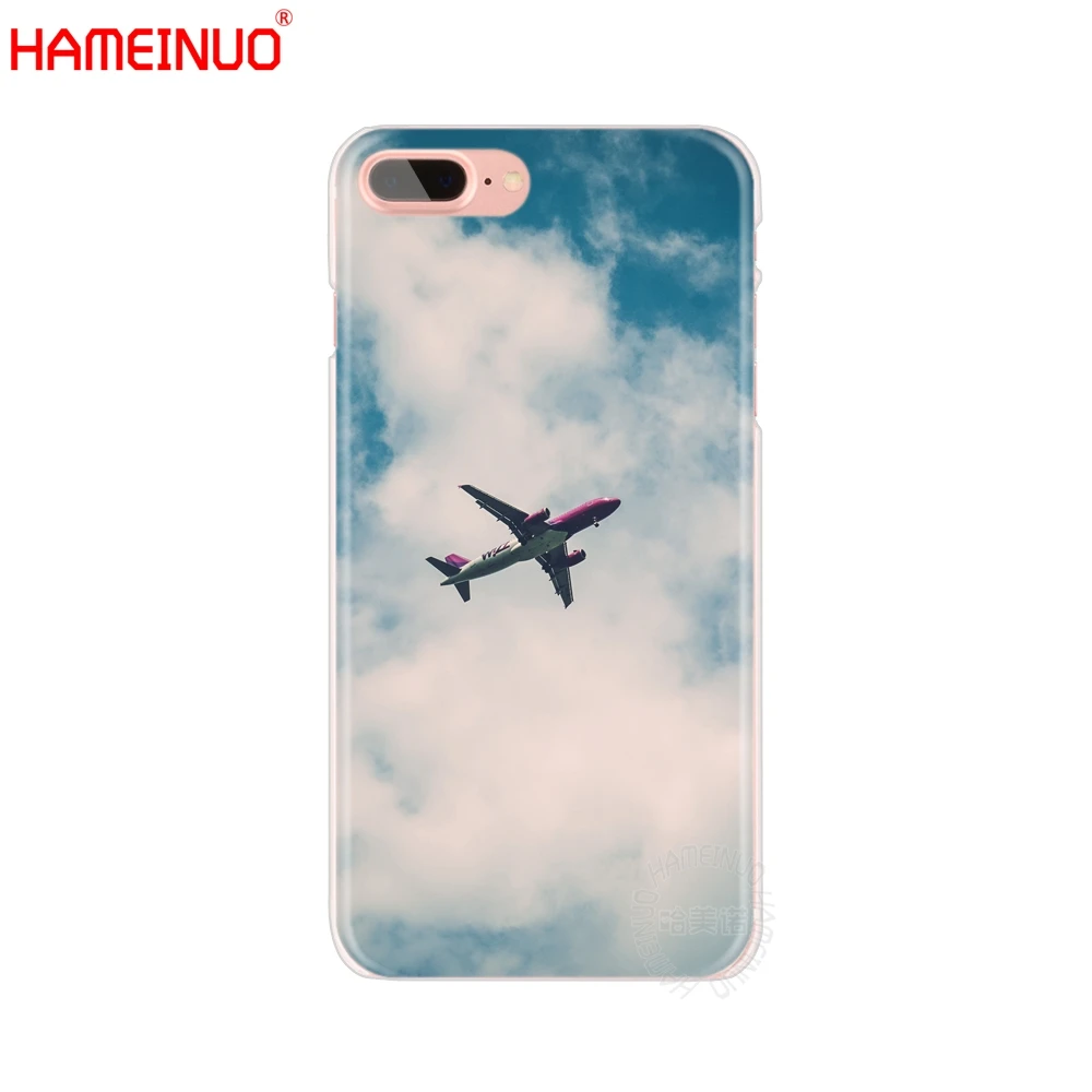 HAMEINUO the airplane flying into sunset cell phone Cover case for iphone X 8 7 6 4 4s 5 5s SE 5c 6s plus | Мобильные телефоны и