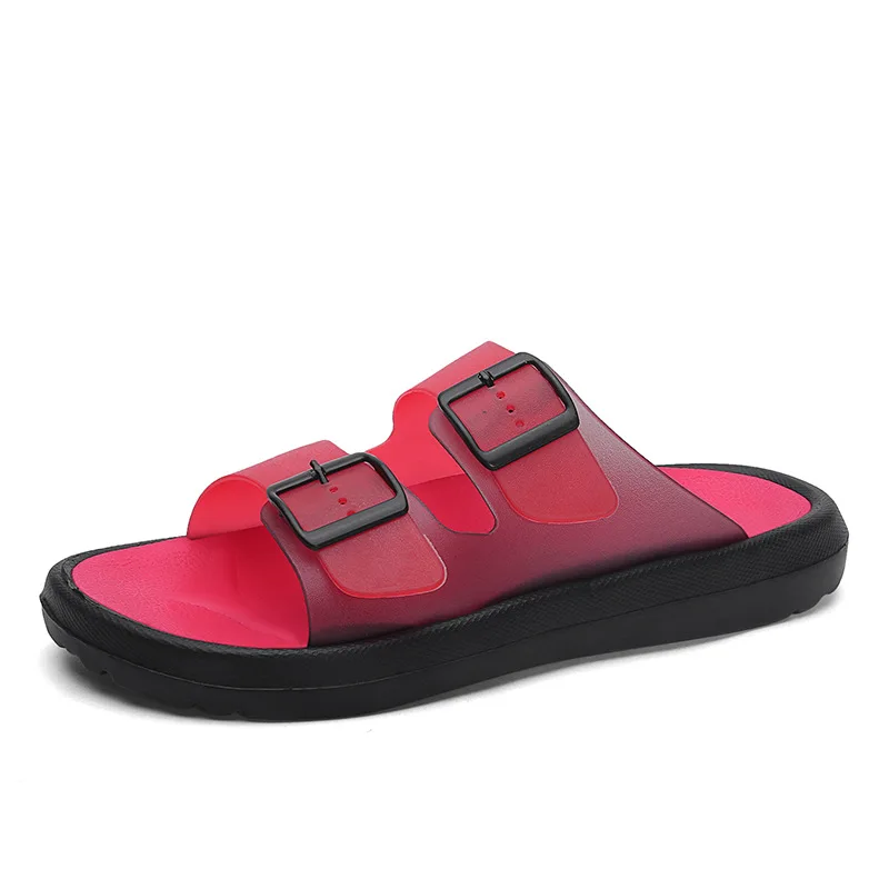 Мужские Нескользящие шлепанцы на мягкой подошве повседневные сандалии для улицы