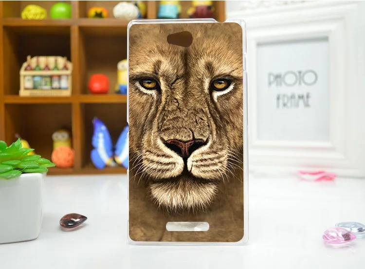 Новое Прибытие Мода печать Чехол Для SONY Sony Xperia C S39h C2305 C2304 тигр лев медвежья собака