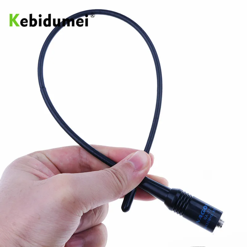 Kebidumei NA 771 NA771 SMA F Женская Двухдиапазонная гибкая антенна VHF/UHF 144/430MHZ двухсторонняя
