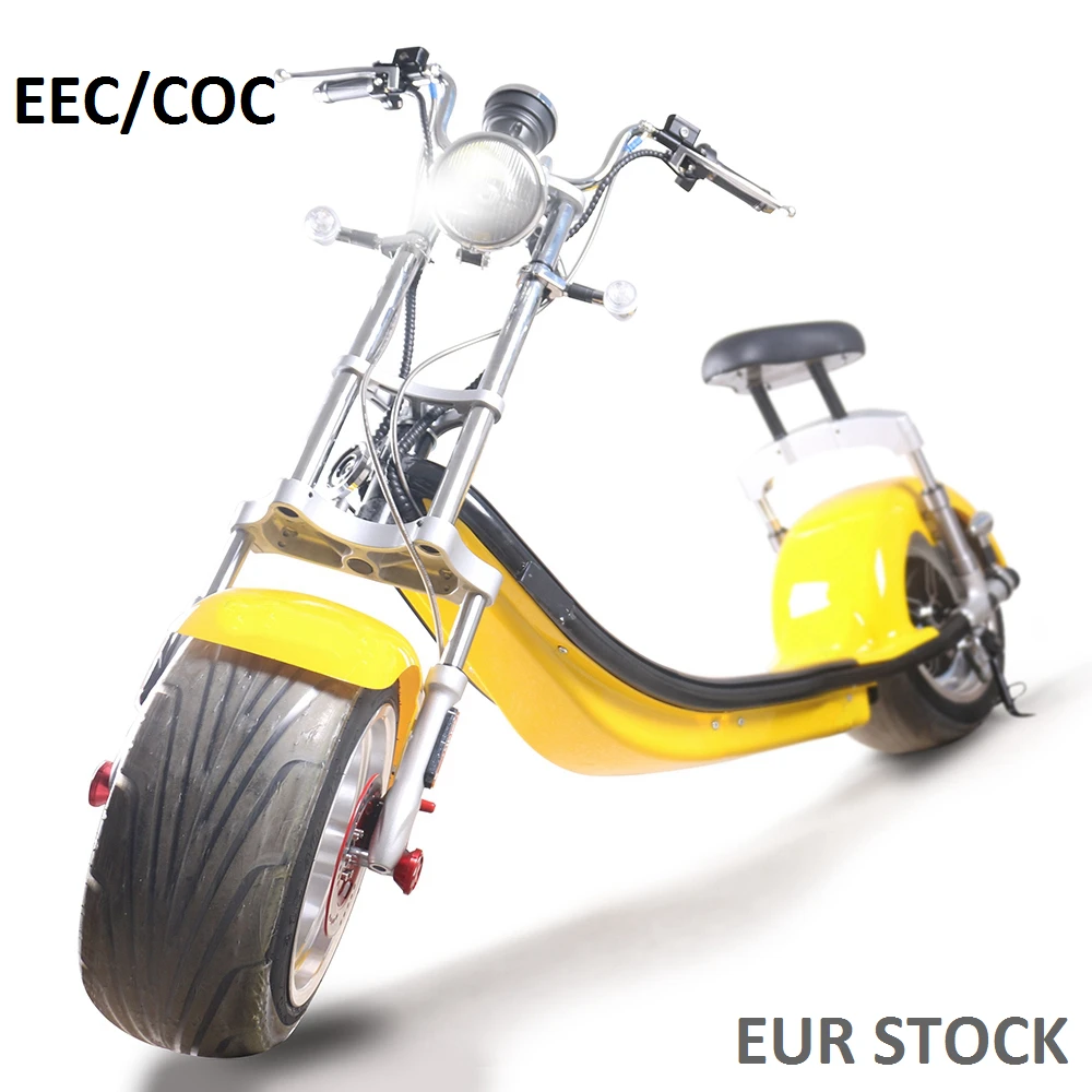 Европейский Сток sc14 COC EEC город Коко съемный аккумулятор скутер 800 Вт Citycoco электрический скутер велосипед