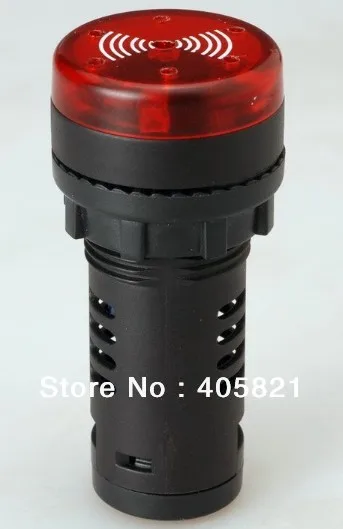 

AD16-22SM 12V 24V 110V 220V Flashing Buzzer 22MM LED buzzer indicator light