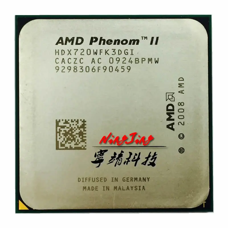 Процессор AMD Phenom II X3 720 2 8 ГГц трехъядерный процессор HDX720WFK3DGI / HDZ720WFK3DGI Socket AM3|socket am3|x3