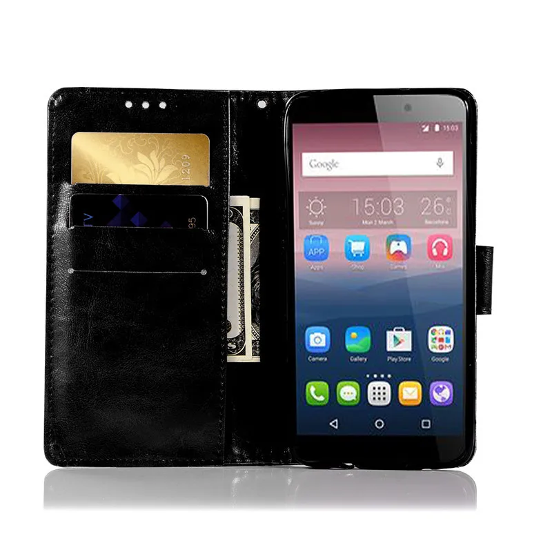 Для Alcatel Idol 4 Чехол Idol4 чехол 5 2 для телефона из искусственной кожи 6055 6055K 6055B 6055H 6055Y
