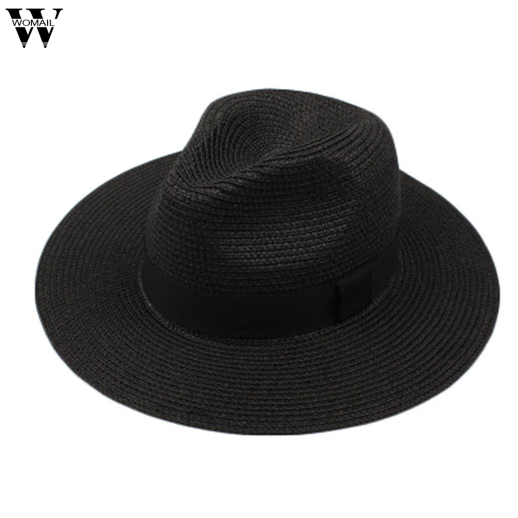 Шляпа от солнца стильная простая модная новинка мужская и женская унисекс Fedora