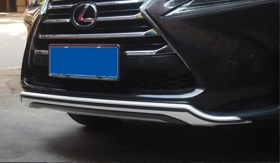 ABS спереди + сзади Защита бампера автомобиля подходит для LEXUS NX200t NX300h NX200 2015 2017 по