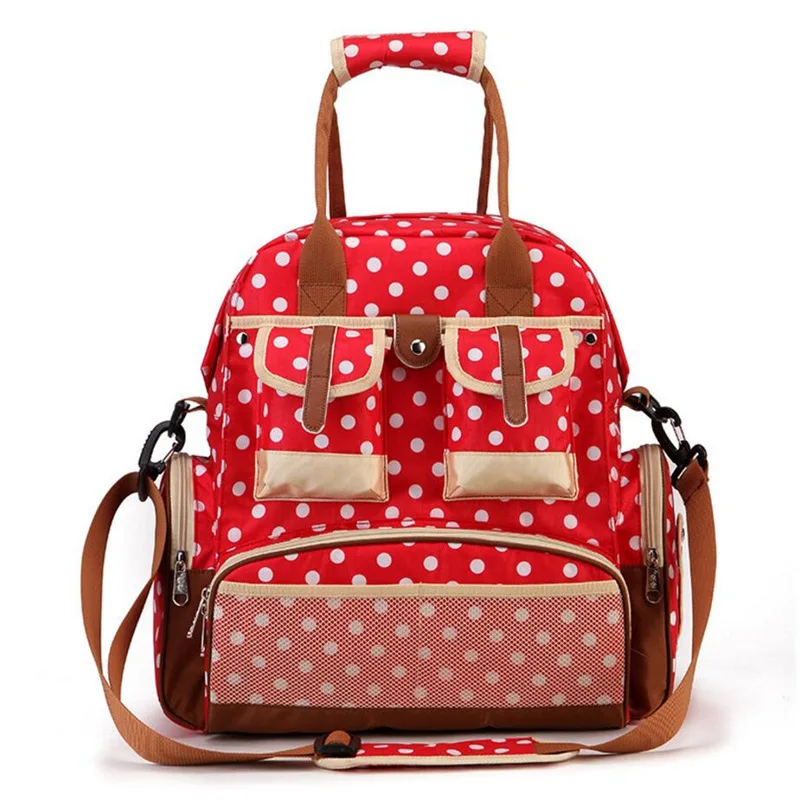 

Multifunctional Women Backpack/ Messeger/ Tote/ Hobos Bags Mommy Bag for Baby Diaper Nappy Bag Maternity Handbag Organizer Bags