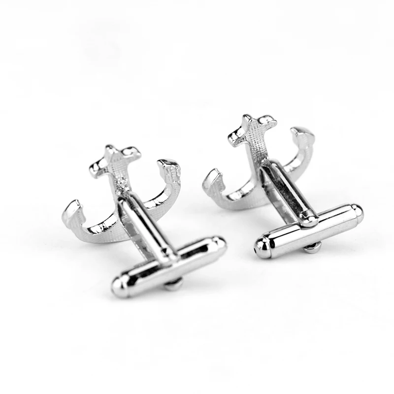 MOCHUN Fashion Jewelry Spirate Ship Silver Color Bow Arrow Cuff Link Metal Men's Pins Wedding Gift-40 | Украшения и