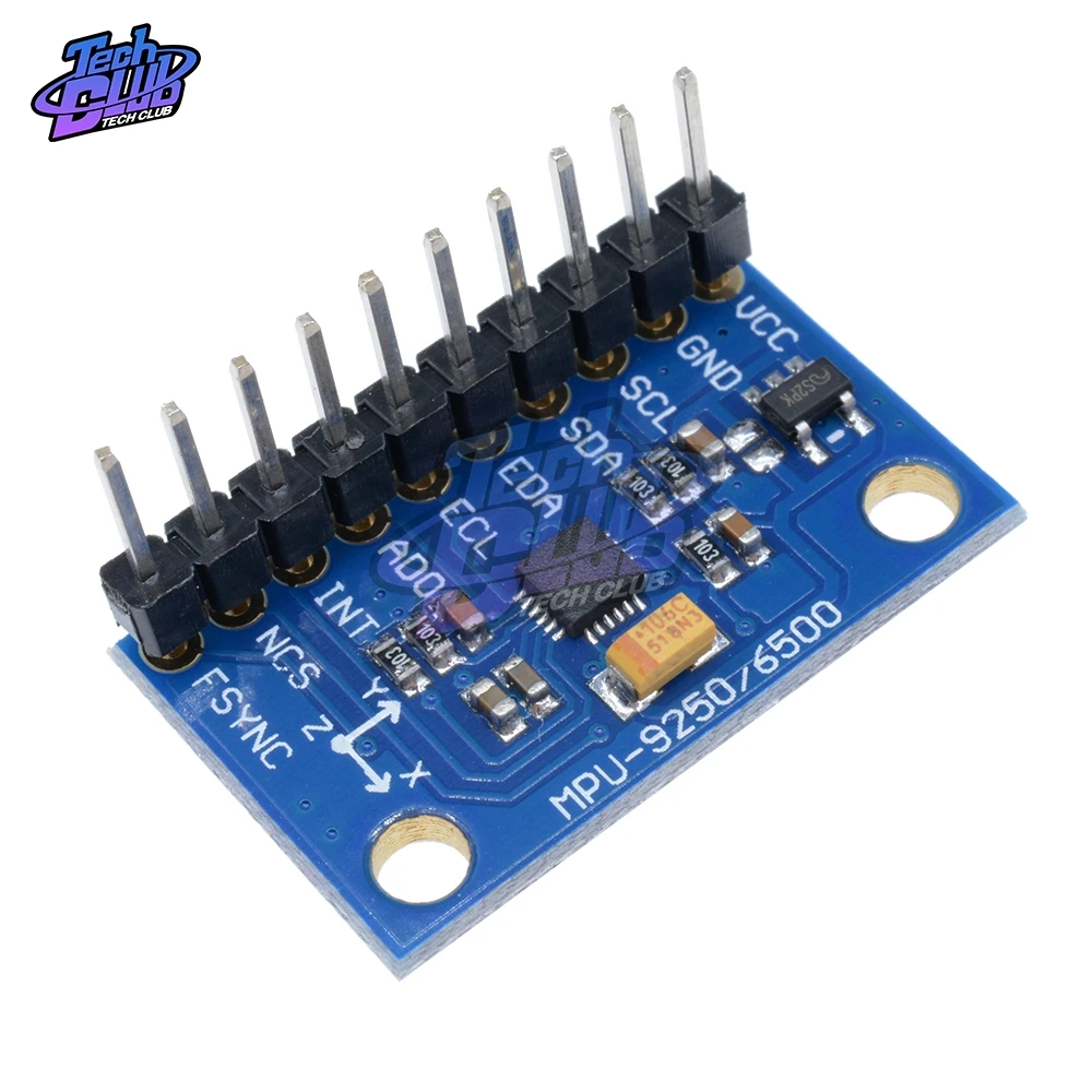 SPI интерфейс межсоединений интегральных схем/I2C GY 9250 MPU 9 ось Отношение + гироскоп