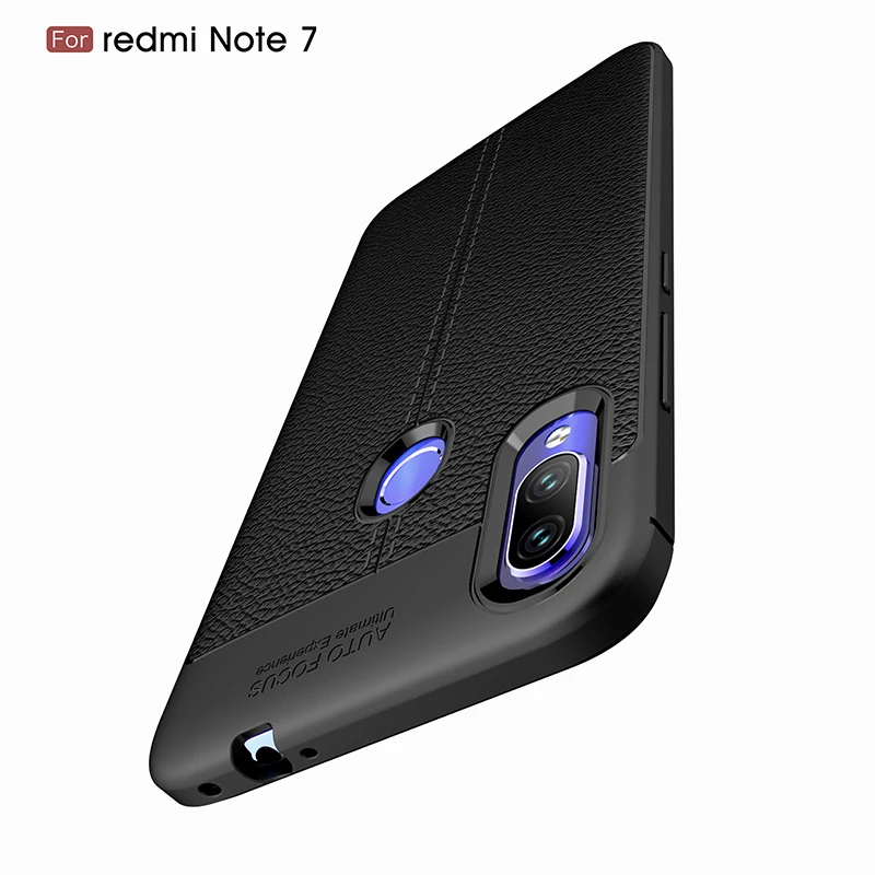 личи копия кожа кожаные кожаный силиконовый чехол на xiomi xiaomi redmi note 7 чехлы