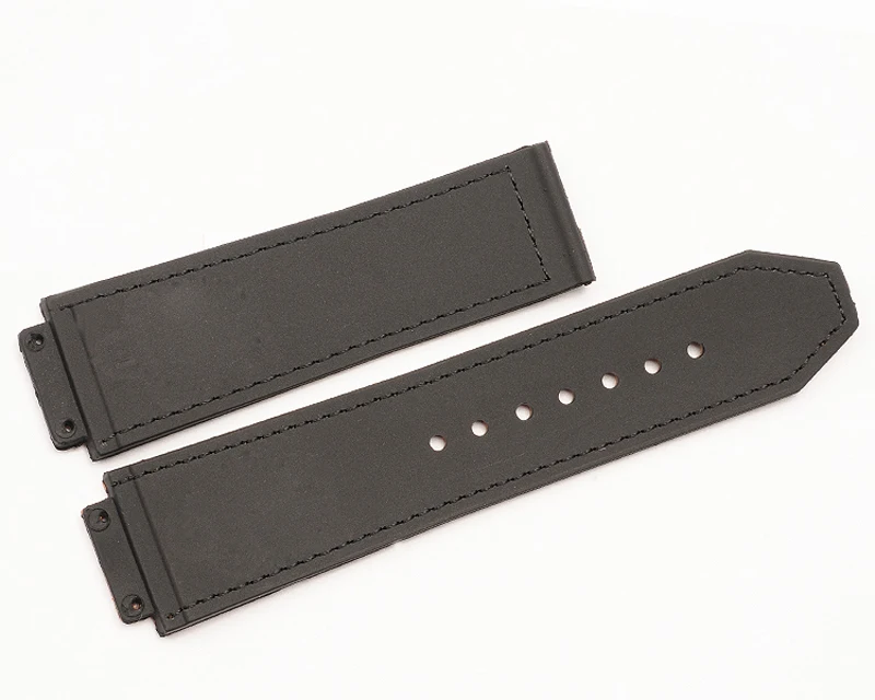 Аксессуары для часов кожаный матовый ремешок Hublot резиновый серии big bang | Наручные
