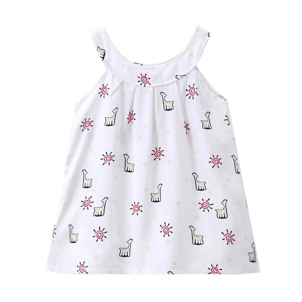 Summer Cute Baby Kids Girl Dress Toddler baby girl fashion clothes 2018 kids Princess Party Floral Print Tutu dropshipping | Детская