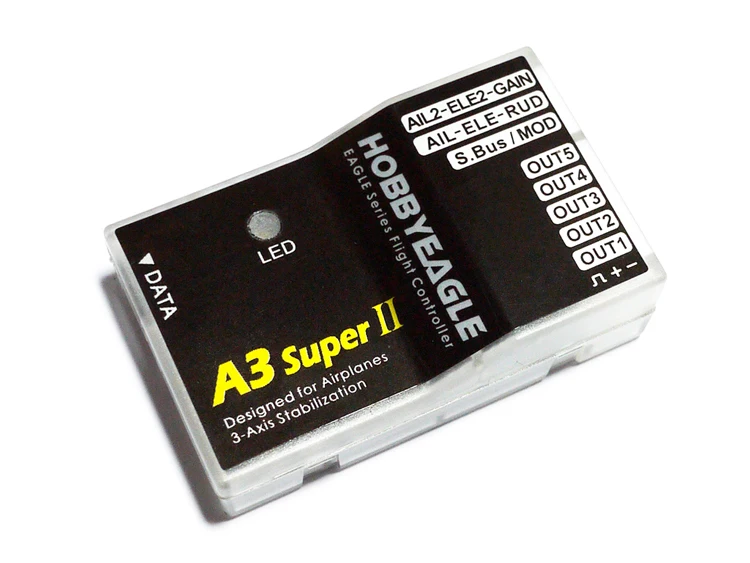 Полная комплектация контроллера полета A3 Super II Gyro & RC программируемая карта для