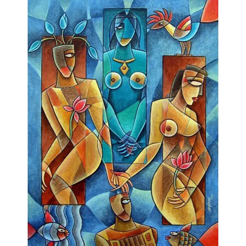 

Набор для алмазной живописи 5D «сделай сам», мозаика из круглых страз с рисунком, украшение для дома