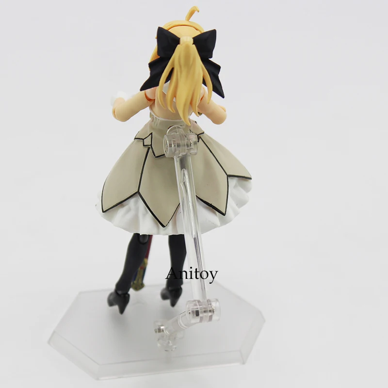 Fate Grand Order Figma EX-038 Saber Lily Altria Pendragon ПВХ фигурка Коллекционная модель игрушки 14,5 см