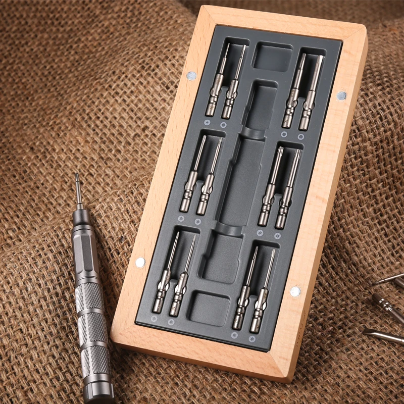 GOTO 24 in 1 X-mini Precision Screwdriver Bit Set Magnetic Y0.6 CC2.2 for Phone Repair Screw Driver Hand Tool Kit | Инструменты