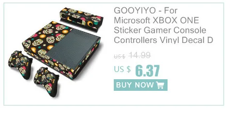 GOOYIYO-для Microsoft xbox ONE X наклейка геймер консоль контроллер виниловая переводная наклейка, имиджевый камуфляж кожи xbox ONE X наклейка