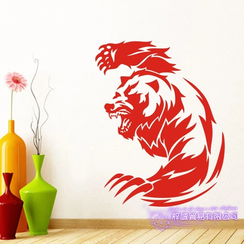 Наклейка на стену с изображением медведя наклейка запаха постеры виниловые