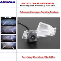 car parking rear view for jeep cherokee kl 2014 reverse back up camera intelligent dynamic guideline trajectory hd ccd