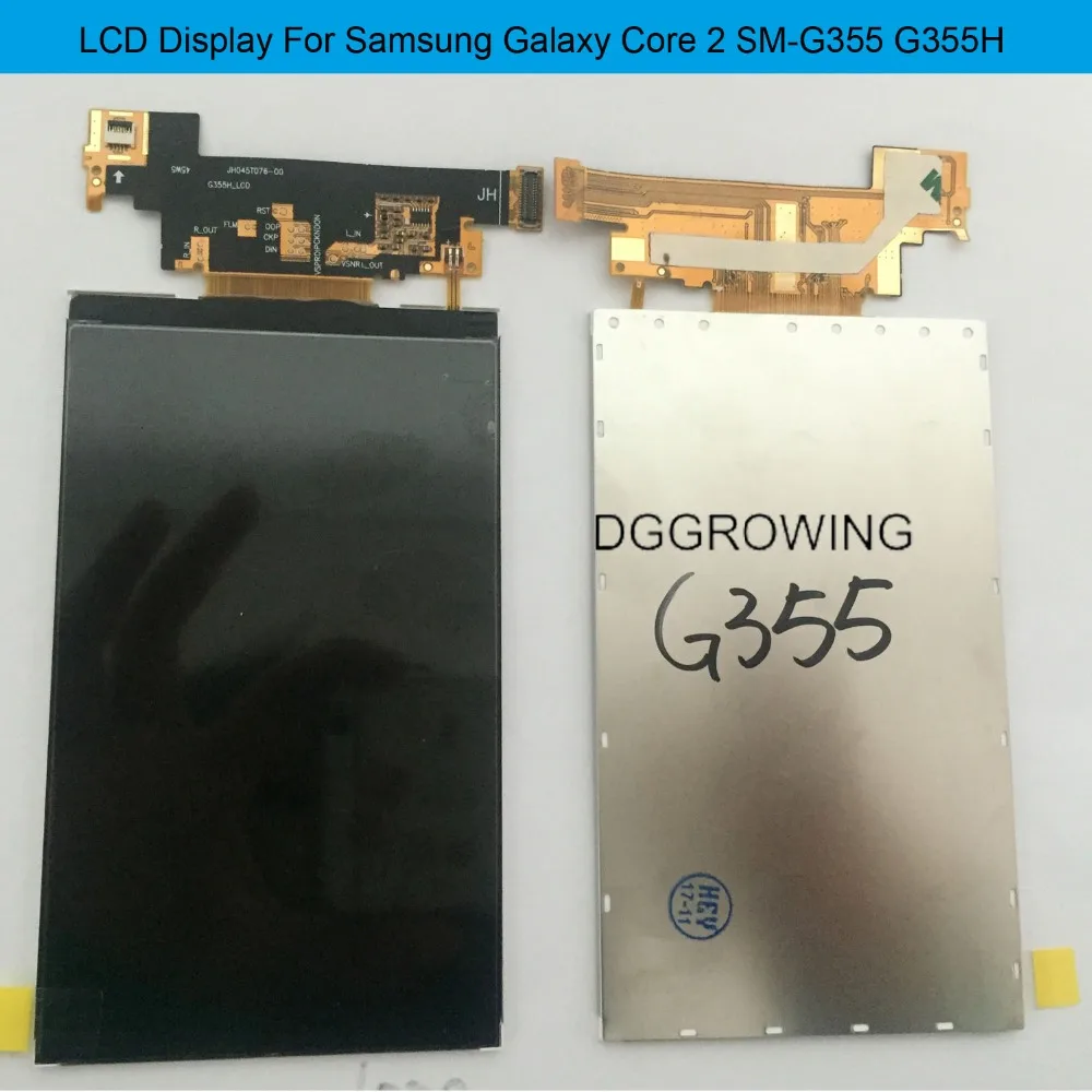 Сменный ЖК-дисплей DGGROWING 1 шт./лот 100% оригинал высокое качество для Samsung Galaxy Core 2 G355 +