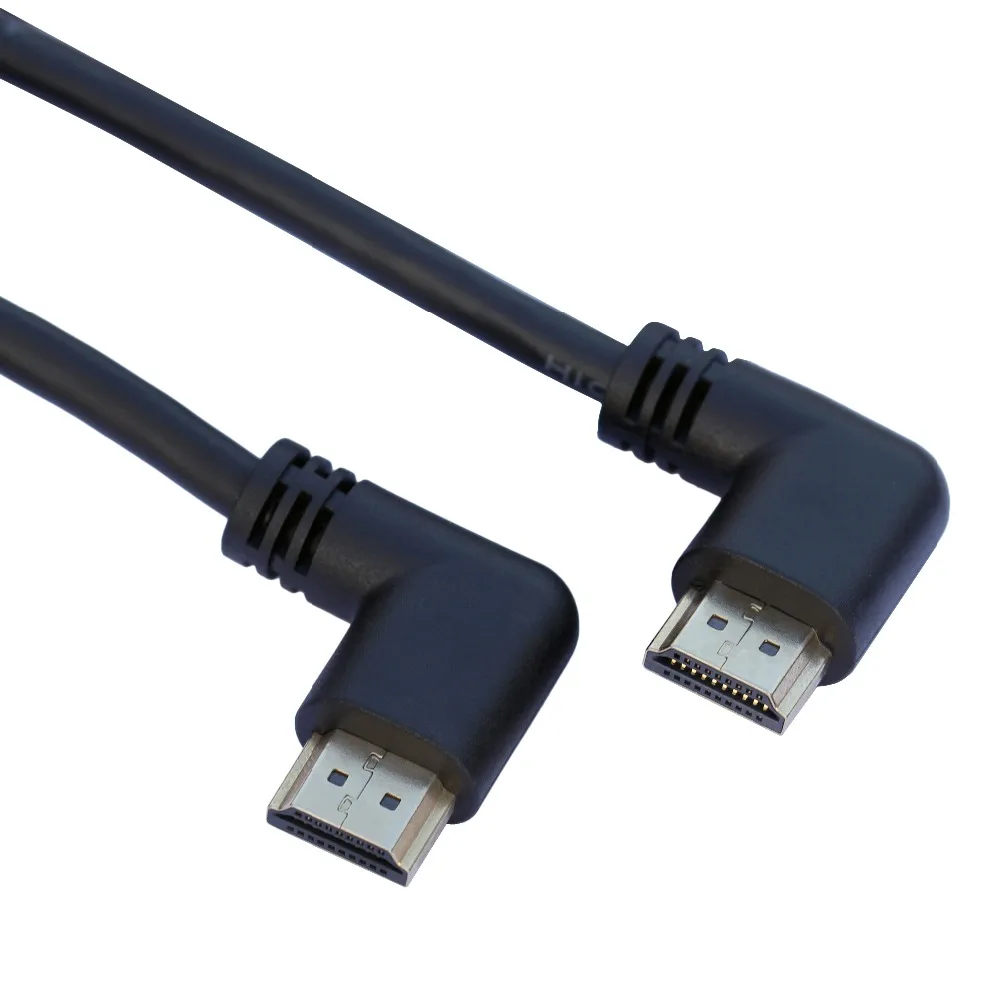 1 м 50 см V2.0 HDMI Мужской к HDMI Мужской Короткий конвертер Соединительный Кабель-адаптер шнур