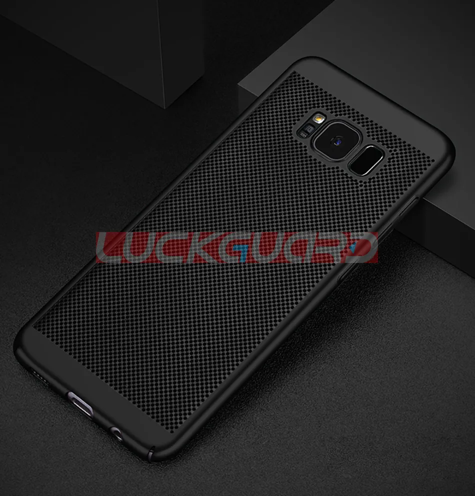 Тепловыделение чехол для samsung Galaxy S6 S7 край S8 S9 S10 плюс S10 e Примечание 8 9 A5 A7 J3 J3 J5 J7 Pro A8 плюс Жесткий Чехол