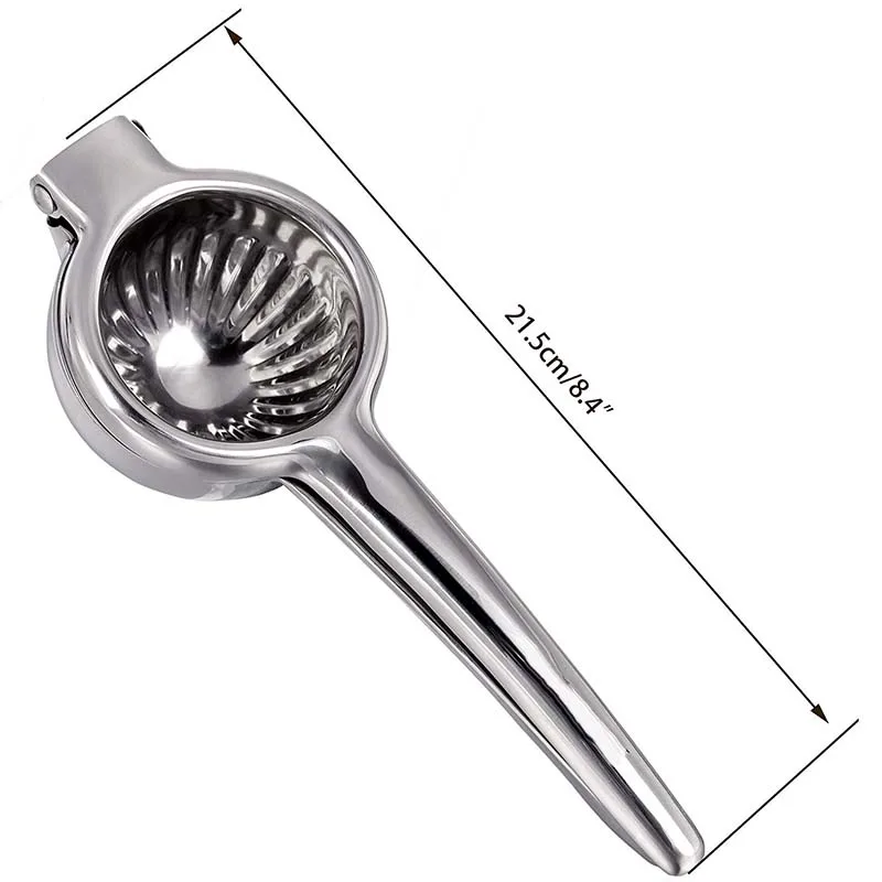 Ручная соковыжималка для лимона из нержавеющей стали цитрусовых лайма кухонный