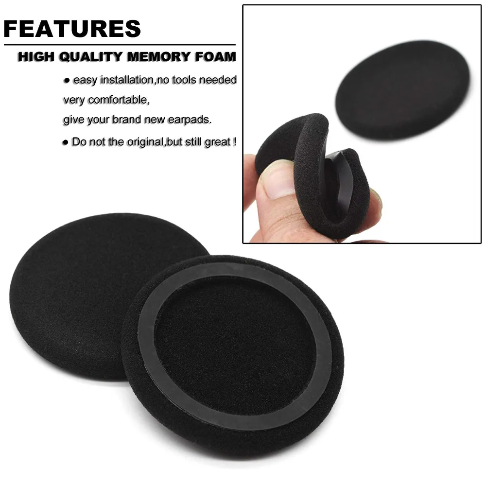 3 пары Замена амбушюры Подушка forAKG K402 K403 K412P PX90 PMX95 наушники Цвет черный бархат