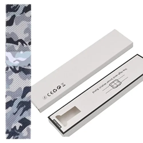 Army Green White Старая клиентская коробка+ Миланская петля ремешок для Apple Watch band - Цвет ремешка: Army Green White