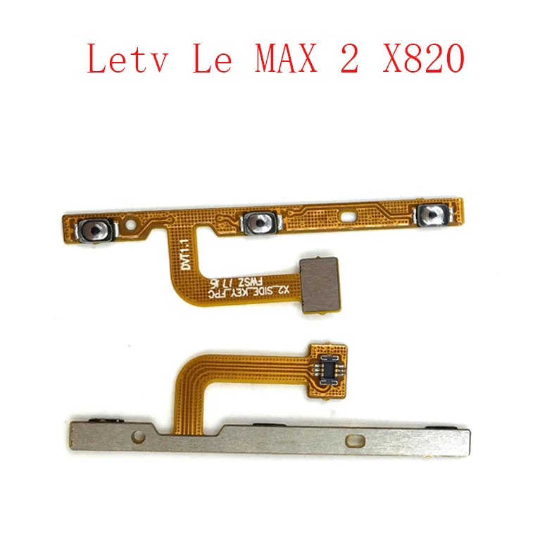 

1PCS 100% Original For Letv MAX2 X820 Power Button Volume Key Flex Cable FPC