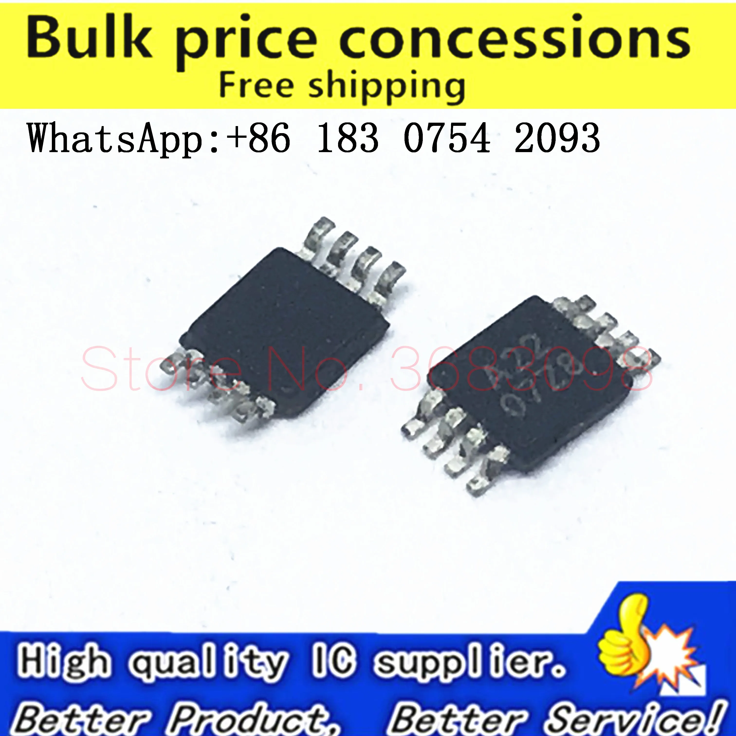 

Free shipping 10PCS/LOT ADS7822EB ADS7822E A22 ADS7822 MSOP8 En Stock