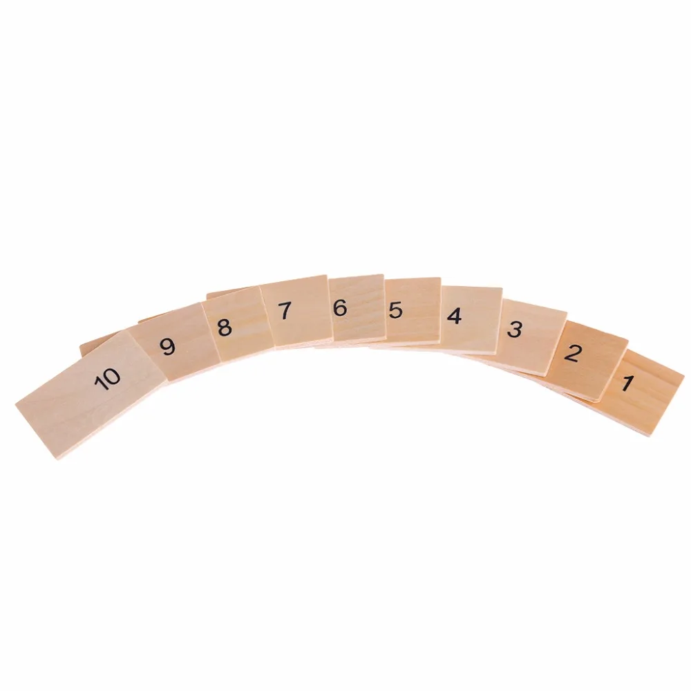 Montessori Mathematics Material Multiplication Bead Board Educational Preschool Training Toys Kid
