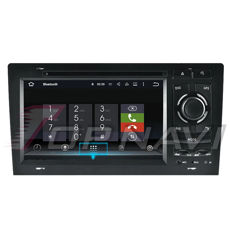 Topnavi Android 10.0 Car Stereo Video Player For Audi A8 S8 1994 1995 1996 1997 1998 1999 2000 2001 2002 2003 DVD GPS Navigation |