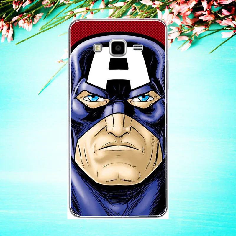 Жесткий пластиковый милый модный чехол для телефона с изображением героя Samsung