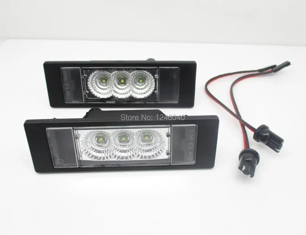 2 шт. Led номерной знак светильник для BMW E81 E87 E85 E86 E89 Z4 E63 E64 M6 F12 2D F13 Кабриолет F20 F06 K48 |