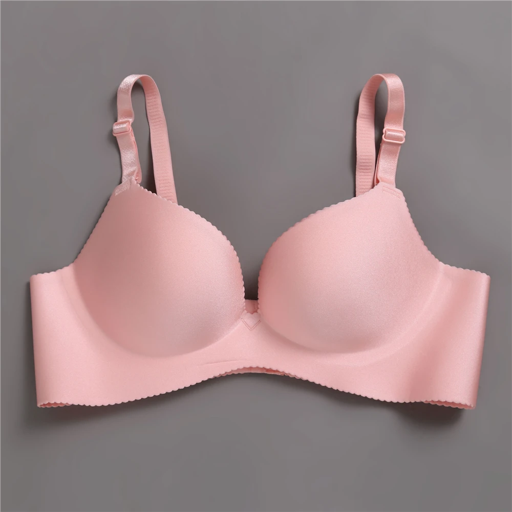 Женский бесшовный бюстгальтер с чашкой пуш ап чашка 3/4 A B C|women brassiere|bh womenbra adjusters |