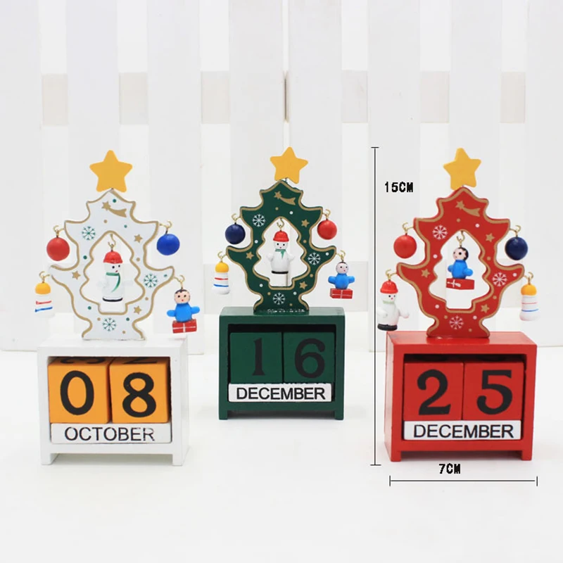 Искусственные новогодние куклы календари настольное украшение игрушка 2018
