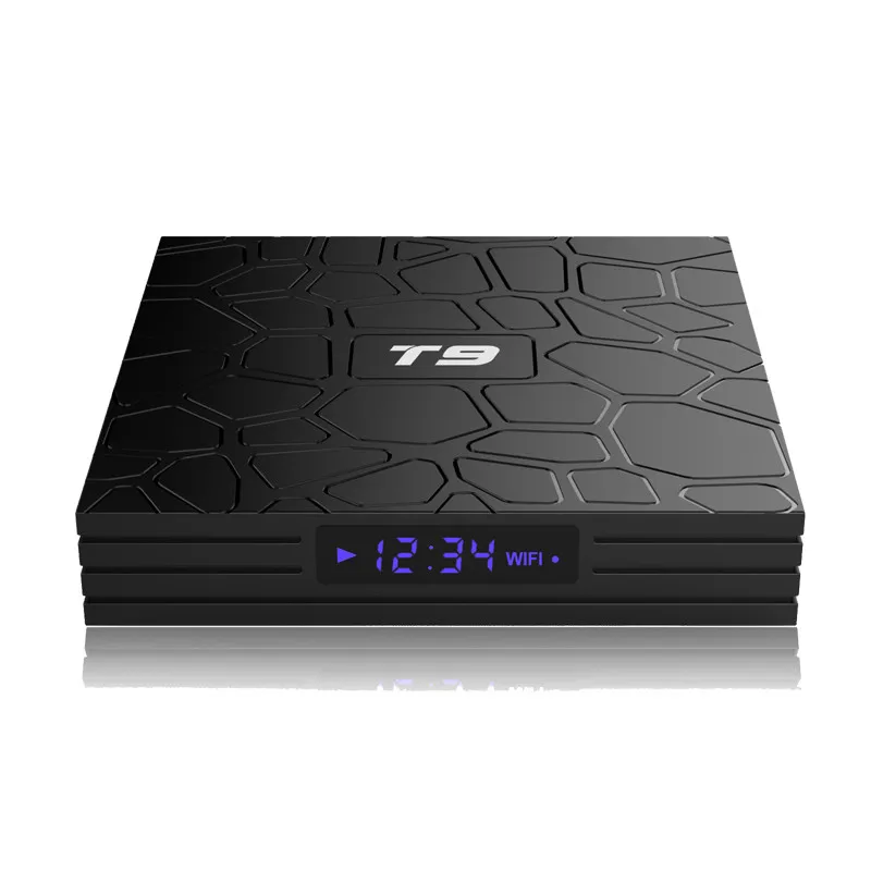 T9 ТВ коробка 4 Гб Оперативная память 64 Смарт Android 9 0 RK3328 QuadCore 32G USB3.0 к Декодер