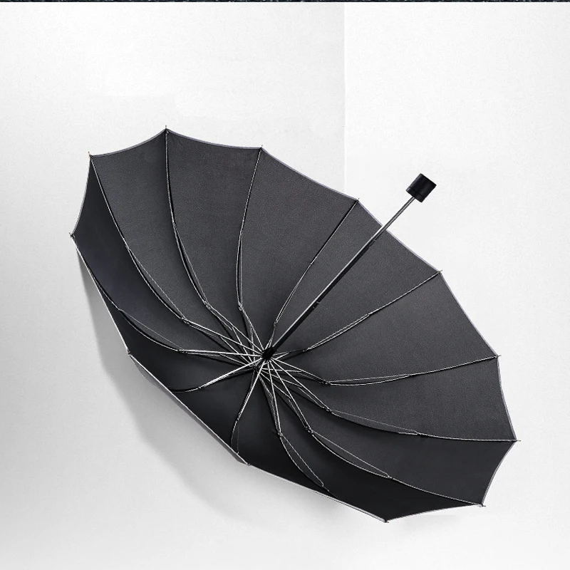 Негабаритных три человека двенадцать Зонт с 10 спицами Три Складной