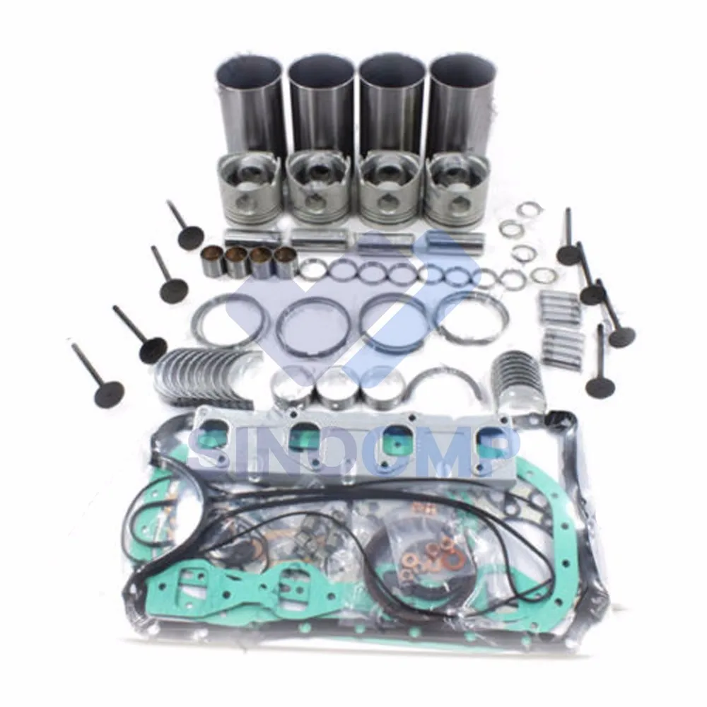 4TNV106 4TNV106T-XTB Набор для восстановления двигателя для TL150 Mustang гусеничный погрузчик MTL 25 CTL 80 колесный погрузчик TL150