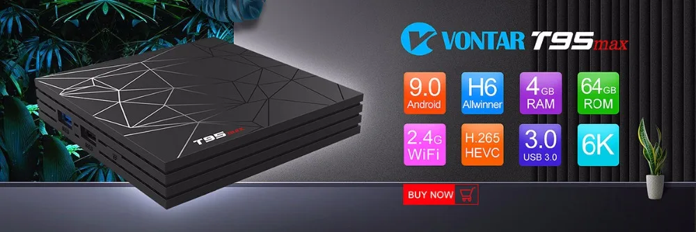 Android 9,0 4 Гб 64 Гб ТВ приставка Rockchip RK3318 поддержка Youtube 4K 1080p 4K 60fps USB3.0 Google Play Store Netflix Smart tv Box