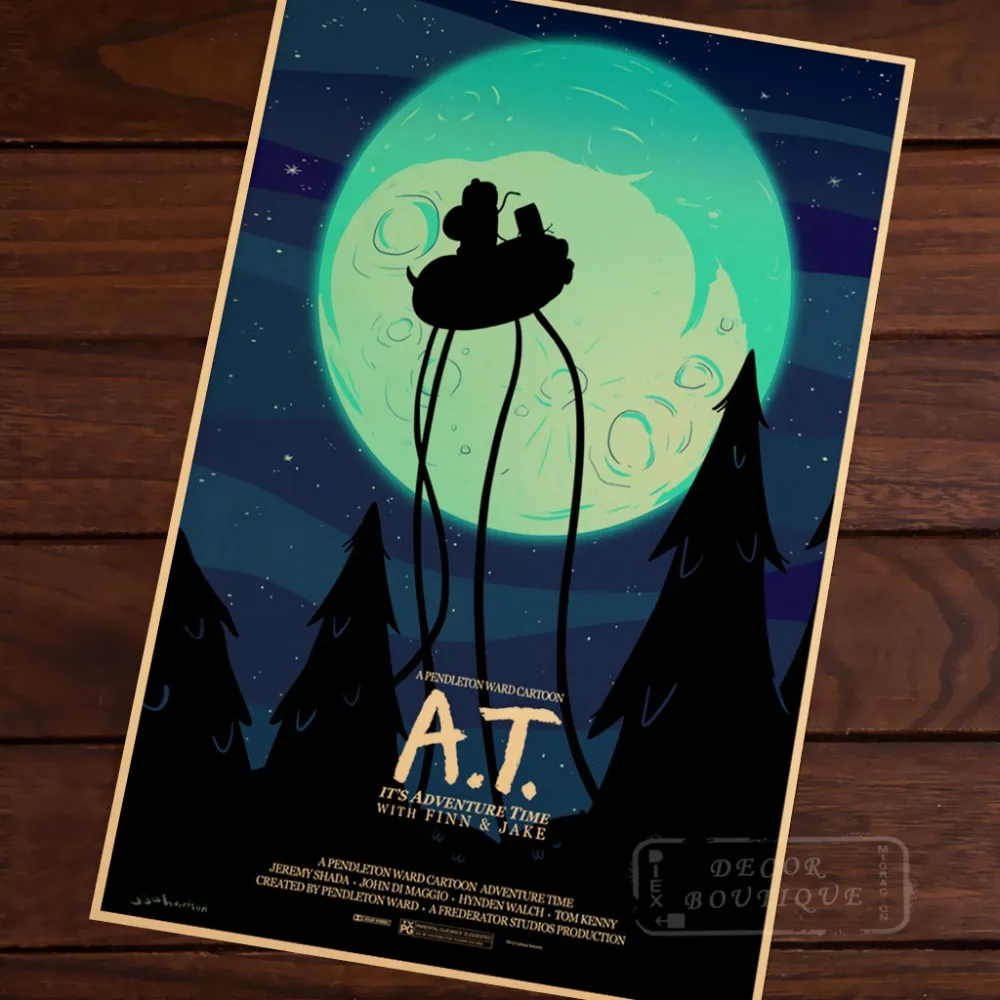 A.T It's Adventure рамка для комнаты времени винтажный фотоплакат сделай сам