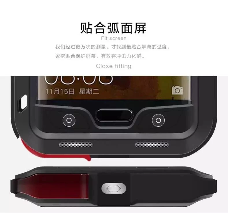 LOVE MEI Life водонепроницаемый металлический чехол для телефона для HUAWEI mate 8 9 mate Magic 9 Pro P7 P9 Plus Phone 3 Proof Cover