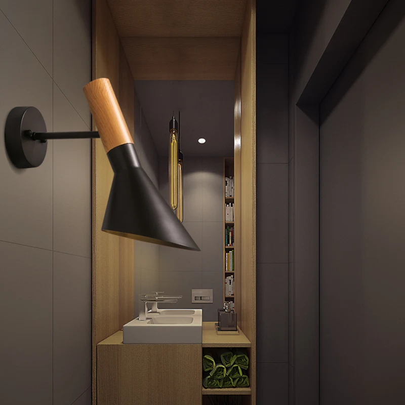 Лофт 1 шт. винтажные металлические настенные светильники E27 промышленный