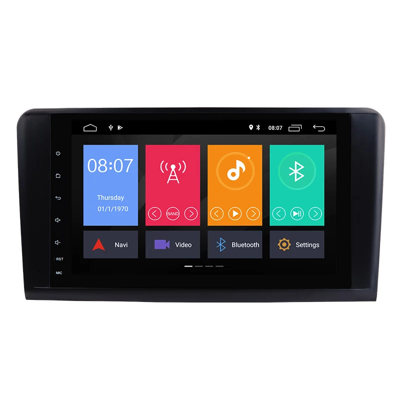 Android 8 1 4 ядра автомобильный DVD плеер 2G + 32G для Mercedes Benz/W164/ML300/ML350/ML500/GL320/GL350 OBD