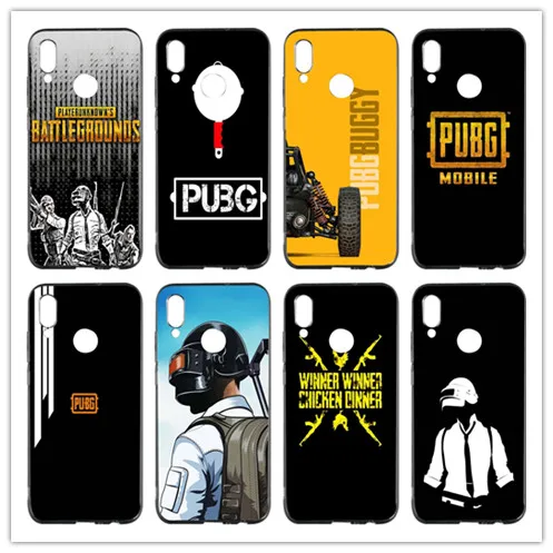 PUBG игры художественная мягкий TPU мобильный чехол для телефона huawei p smart Honor 4C 5C 6A