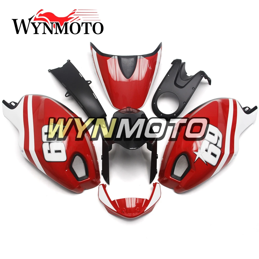 

Complete Fairings For Ducati 696 796 795 2009-2011 Injection ABS Plastics M1000 M1100 09 10 11 12 Motorbike Red Black Frames New